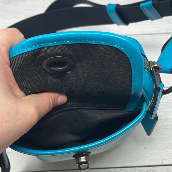 Coach Heritage Crossbody in Vivid Turquoise G4 - Picture 9 of 10